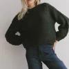 Bohme Zaidee Knit Sweater in Hunter Green