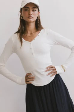 Bohme Zela Ribbed Top in