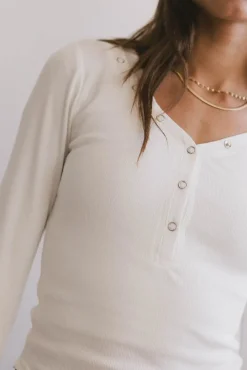 Bohme Zela Ribbed Top in