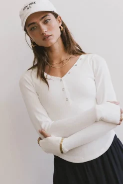 Bohme Zela Ribbed Top in
