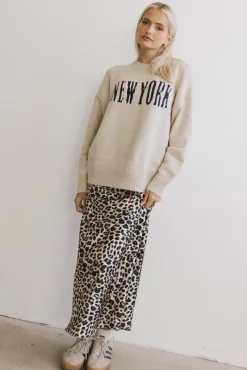Bohme Zendaya Leopard Skirt