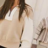 Bohme Zeya Half Zip Sweatshirt in
