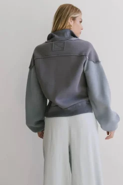 Bohme Zeya Half Zip Sweatshirt in